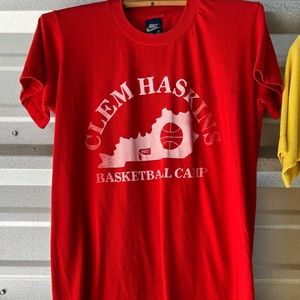 Men’s 1980s Nike Clem Haskins WKU Basketball Camp Shirt
